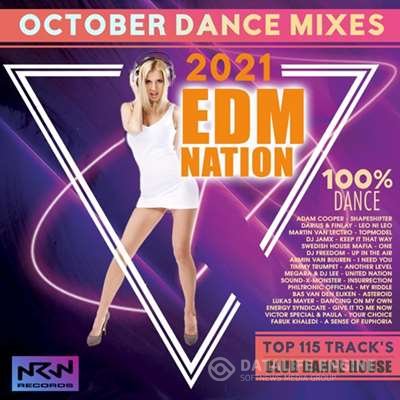 VA - EDM Nation: October Dance Mixes (2021) MP3 скачать торрент