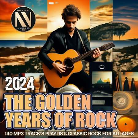 VA - The Golden Years Of Rock (2024) MP3 скачать торрент