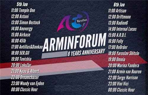 VA - ArminForum Birthday - 8 Years Anniversary (2016) MP3 скачать торрент