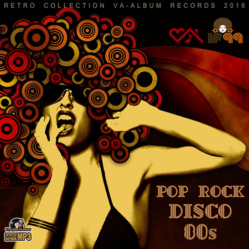 VA - Pop Rock Disco 80s (2016) MP3 скачать торрент