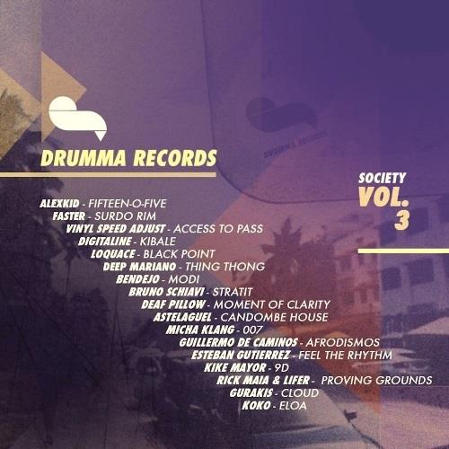 VA - Drumma Society Vol.3 (2016) MP3 скачать торрент