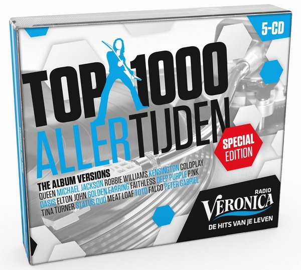 VA - Top1000 Veronica 2016 [5CD] (2016) FLAC