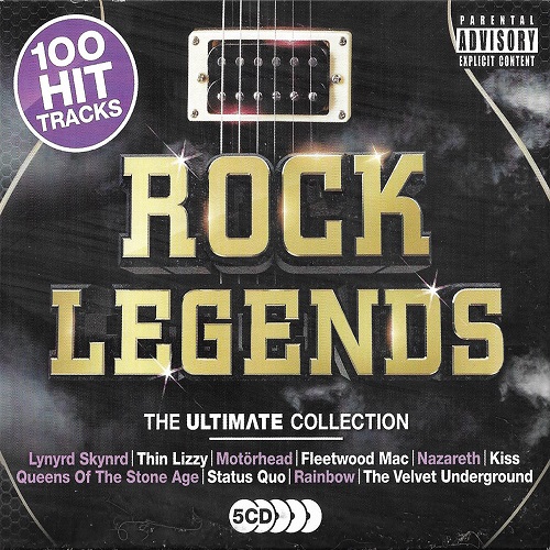 VA - Rock Legends: The Ultimate Collection [5CD] (2018) MP3 скачать торрент