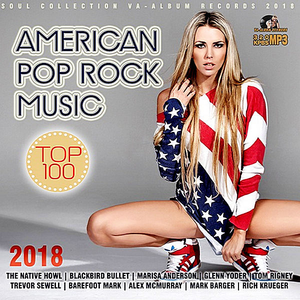 VA - American Pop Rock Music (2018) MP3 скачать торрент