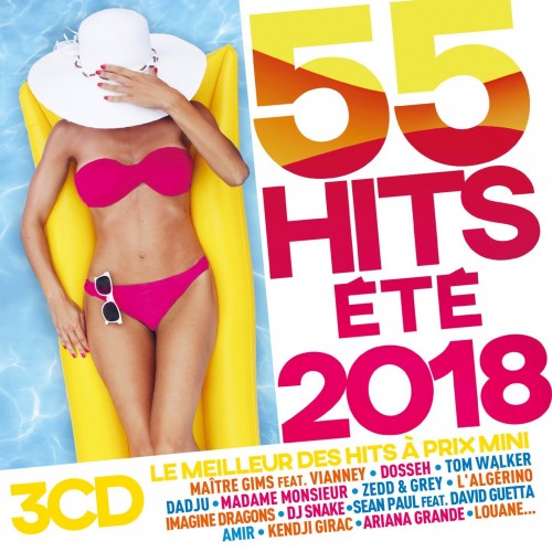 VA - 55 Hits Ete 2018 [3CD] (2018) MP3 скачать торрент