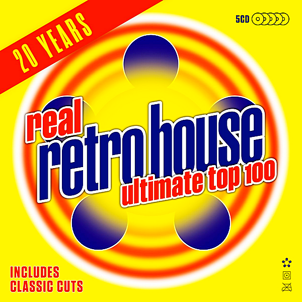 VA - Real Retro House Ultimate Top 100 [5CD] (2018) MP3 скачать торрент