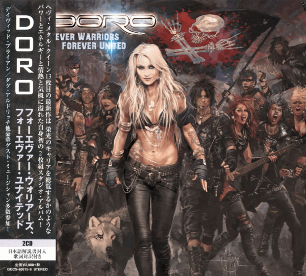 Doro - Forever Warriors, Forever United [2CD Japanese Edition] (2018) FLAC скачать торрент