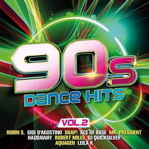 VA - 90s Dance Hits Vol.2 [2CD] (2018) MP3 скачать торрент