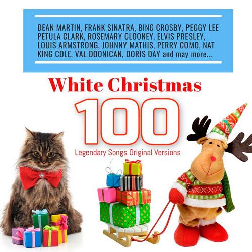 VA - White Christmas: 100 Legendary Songs Original Versions (2018) MP3 скачать торрент