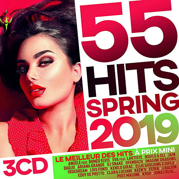 VA - 55 Hits Spring [3CD] (2019) MP3