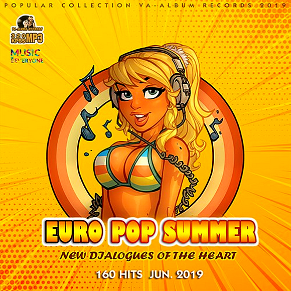 VA - Euro Pop Summer (2019) MP3 скачать торрент