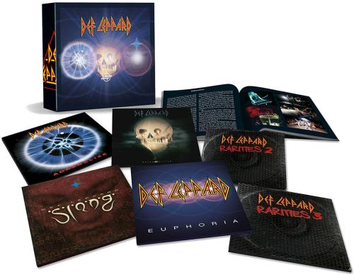 Def Leppard - The CD Collection: Volume 2 [7CD Box set Remastered] (2019) MP3 скачать торрент