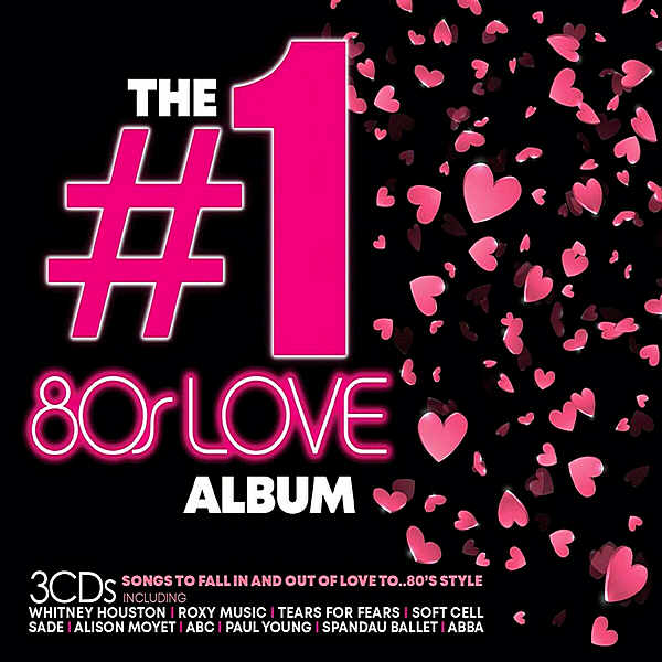 VA - The #1 80s Love Album [3CD] (2019) MP3 скачать торрент