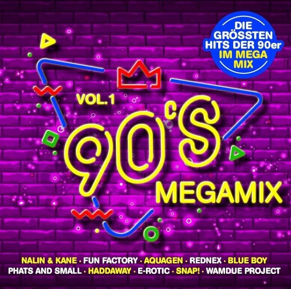 VA - 90s Megamix Vol.1 (2020) MP3 скачать торрент