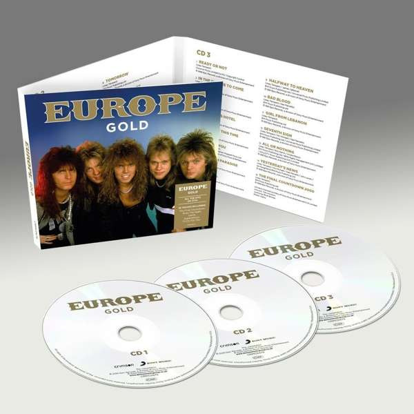 Europe - Gold [3CD] (2021) MP3 скачать торрент